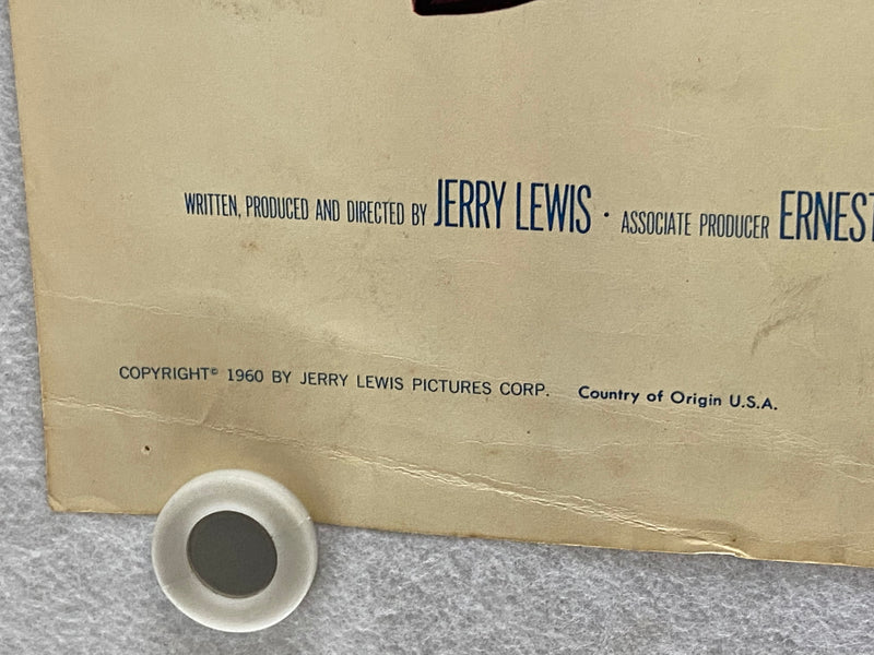 1960 The Bellboy Insert Movie Poster 14 x 36 Jerry Lewis, Alex Gerry, Bob Clayto   - TvMovieCards.com