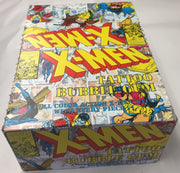 Marvel  X-Men 1994 Fleer Bubble Gum and Color Tattoo Card Box 180 Count   - TvMovieCards.com