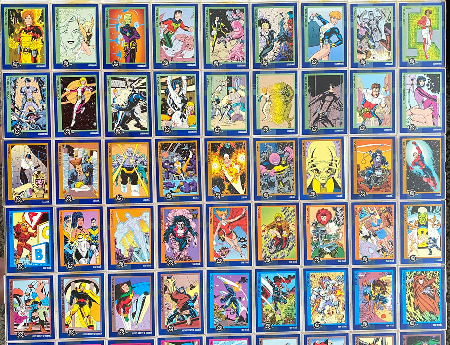 DC Cosmic Teams Base Trading Card Set 150 Cards Skybox 1993   - TvMovieCards.com