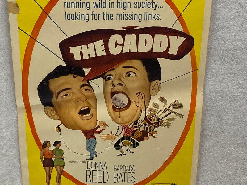 R-1964 The Caddy Insert Movie Poster 14 x 36 Dean Martin Jerry Lewis Donna Reed   - TvMovieCards.com