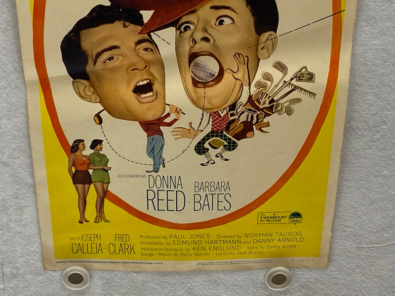 R-1964 The Caddy Insert Movie Poster 14 x 36 Dean Martin Jerry Lewis Donna Reed   - TvMovieCards.com