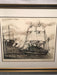 1979 Alan Jay Gaines Signed Etching "The Cape Horn Pidgeon" Whaler Ship 23 x 26   - TvMovieCards.com