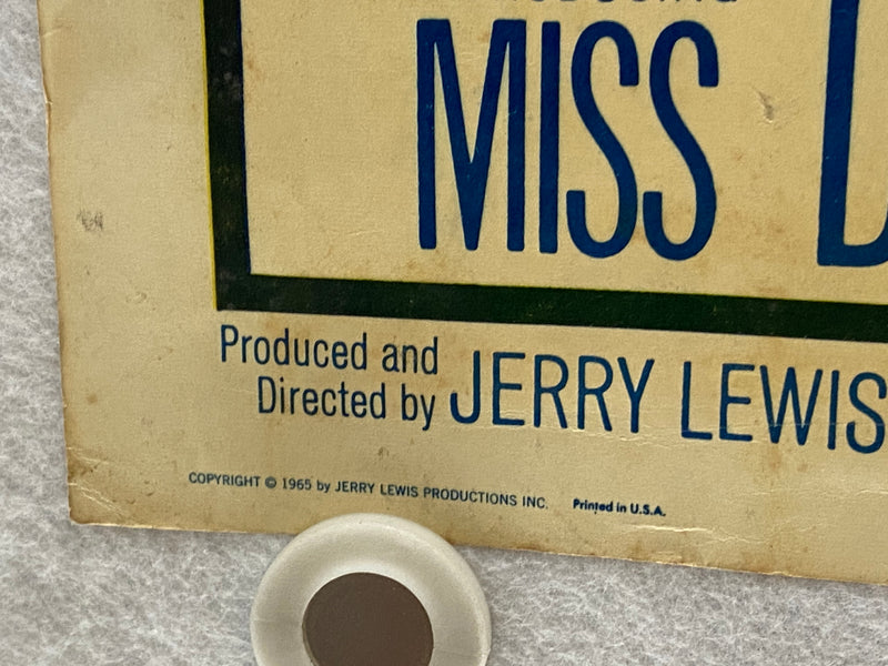 1965 The Family Jewels Insert Movie Poster 14 x 36 Jerry Lewis, Sebastian Cabot   - TvMovieCards.com