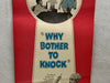 1961 Why Bother To Knock Insert Movie Poster 14 x 36 Richard Todd Nicole Maurey   - TvMovieCards.com
