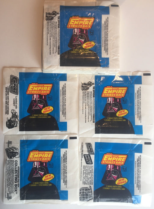 25 Empire Strikes Back Series 2 Vintage Card Gum Wrappers Mixed Lot Topps 1980   - TvMovieCards.com