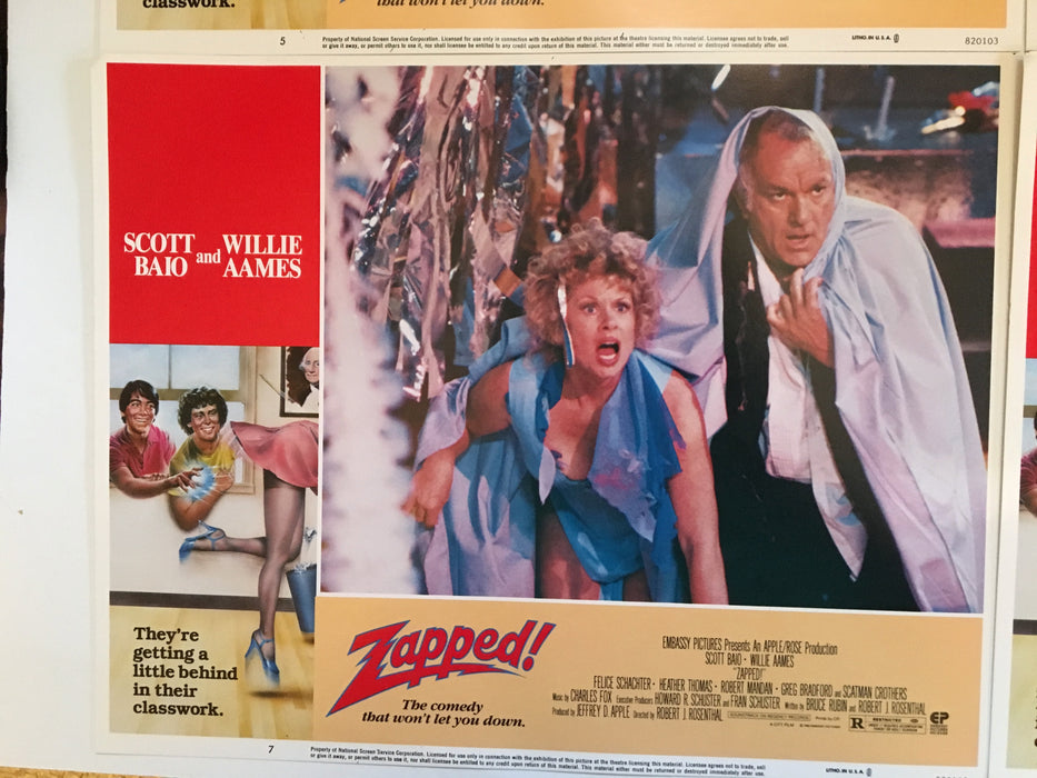 Zapped Sign Zapped 1982