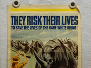 1964 Rhino! Insert Movie Poster 14 x 36 Harry Guardino, Shirley Eaton, Robert Cu   - TvMovieCards.com