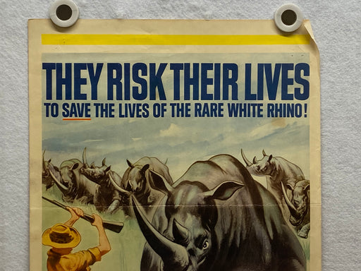 1964 Rhino! Insert Movie Poster 14 x 36 Harry Guardino, Shirley Eaton, Robert Cu   - TvMovieCards.com