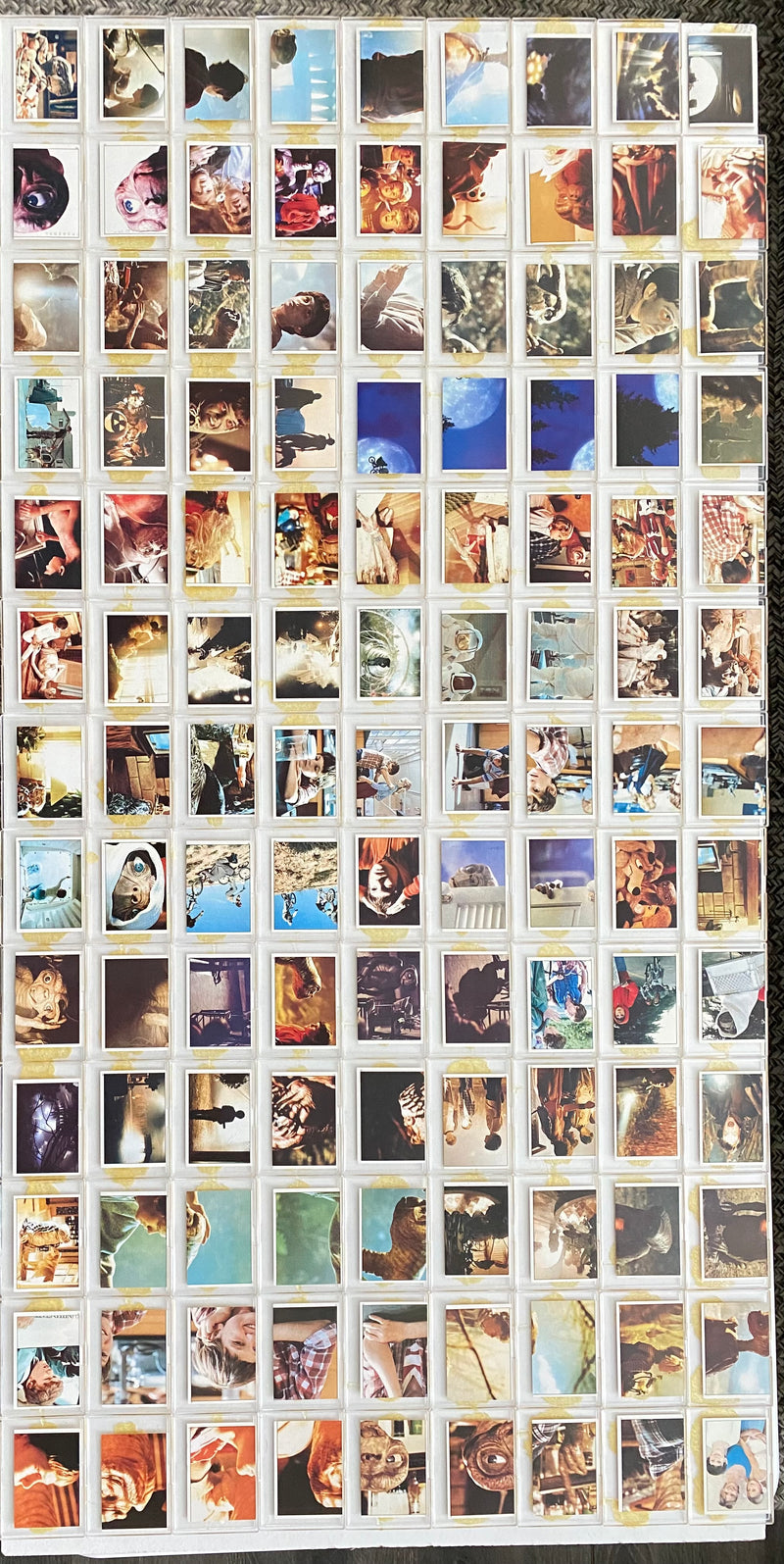 E.T. Movie Album Stickers Vintage Card Set 120 Sticker Cards   - TvMovieCards.com