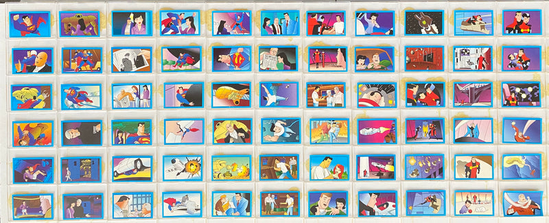 Superman DC Comics Album Stickers Card Set 66 Sticker Cards Skybox 1996   - TvMovieCards.com