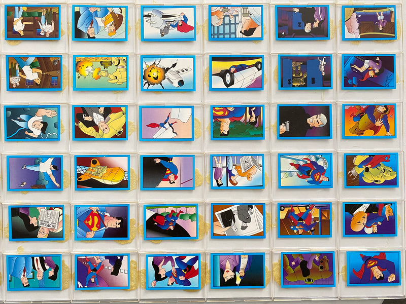 Superman DC Comics Album Stickers Card Set 66 Sticker Cards Skybox 1996   - TvMovieCards.com