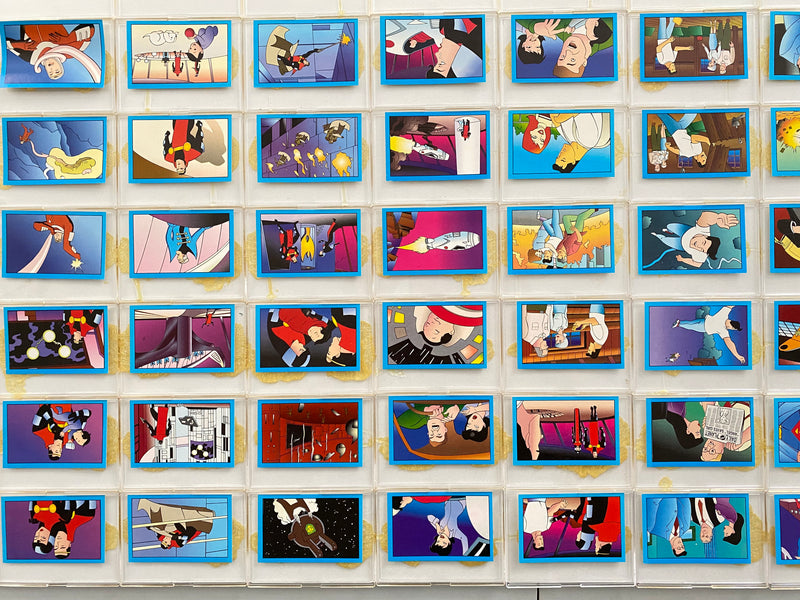 Superman DC Comics Album Stickers Card Set 66 Sticker Cards Skybox 1996   - TvMovieCards.com