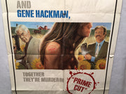 1972 Prime Cut Original 1SH Movie Poster 27 x 41  Lee Marvin Gene Hackman   - TvMovieCards.com