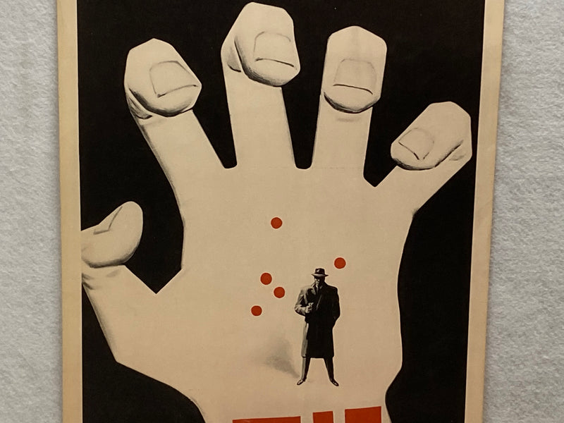 1960 The Hand Insert Movie Poster 14 x 36 Derek Bond, Ronald Leigh-Hunt   - TvMovieCards.com