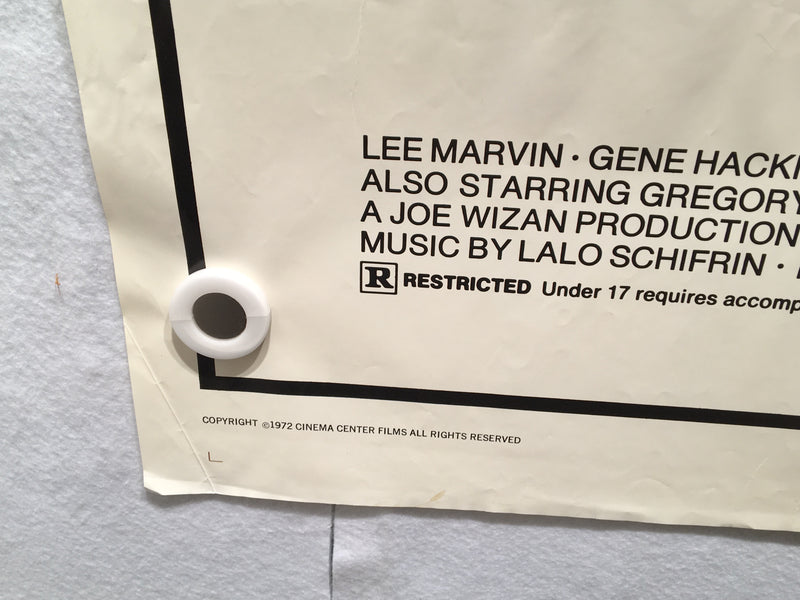 1972 Prime Cut Original 1SH Movie Poster 27 x 41  Lee Marvin Gene Hackman   - TvMovieCards.com