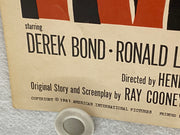 1960 The Hand Insert Movie Poster 14 x 36 Derek Bond, Ronald Leigh-Hunt   - TvMovieCards.com