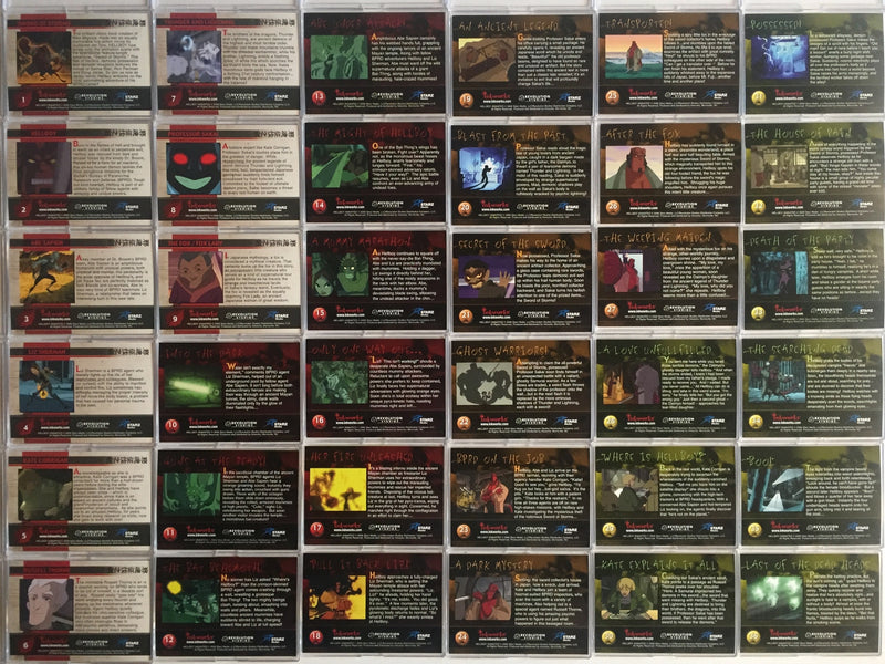 Hellboy Animated Sword of Storms Base Card Set 72 Cards Inkworks 2007 —  TvMovieCards.com