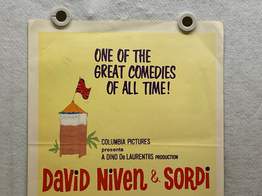 1961 The Best of Enemies Insert Movie Poster 14 x 36  David Niven, Alberto Sordi   - TvMovieCards.com