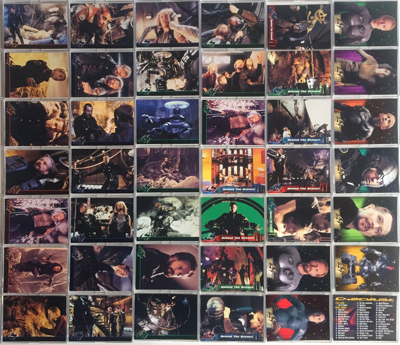 Lost In Space Movie Base Card Set 90 Cards Inkworks 1998   - TvMovieCards.com