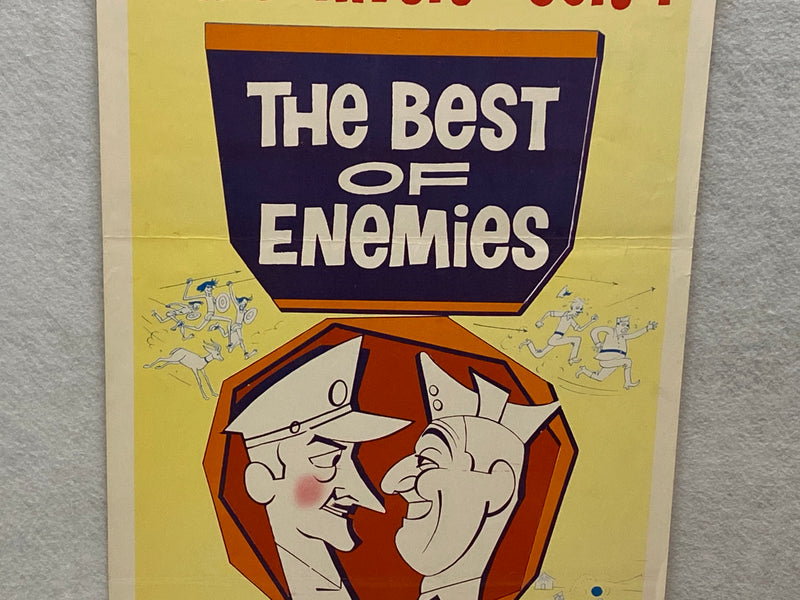 1961 The Best of Enemies Insert Movie Poster 14 x 36  David Niven, Alberto Sordi   - TvMovieCards.com