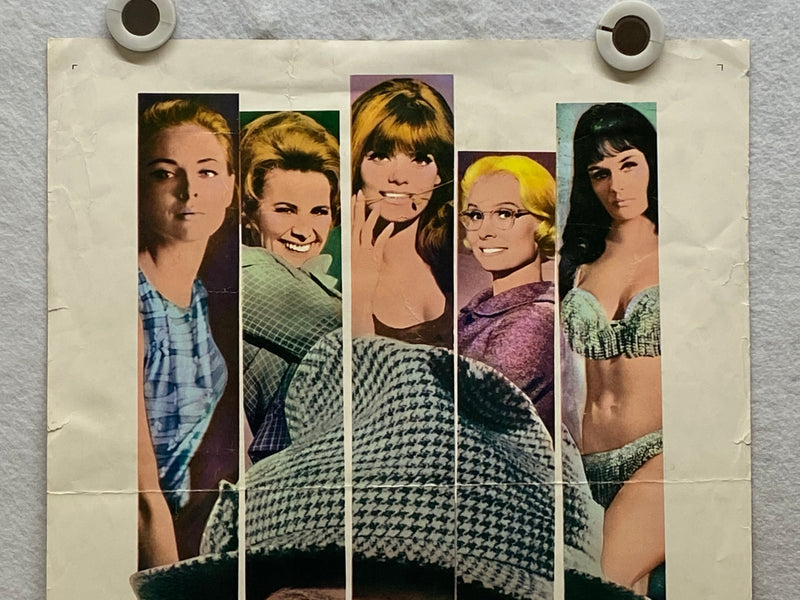 1966 Dead Heat on a Merry-Go-Round Insert Movie Poster 14 x 36 James Coburn   - TvMovieCards.com