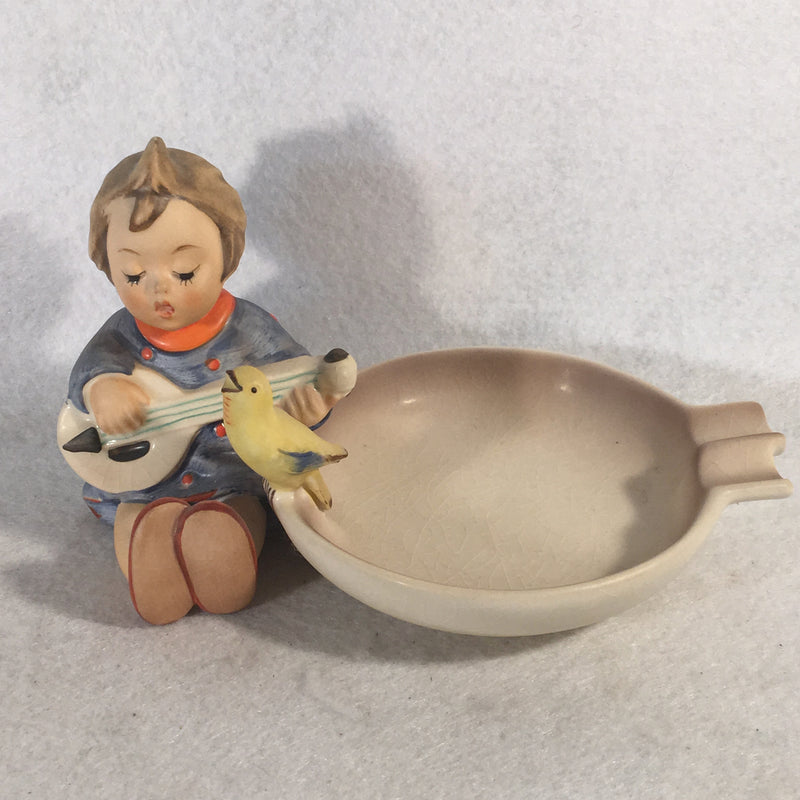 Goebel Hummel Figurine # 33 "Joyful" Ashtray TMK5 3.75"   - TvMovieCards.com
