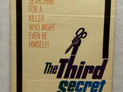 1964 The Third Secret Insert Movie Poster 14 x 36 Stephen Boyd, Jack Hawkins   - TvMovieCards.com