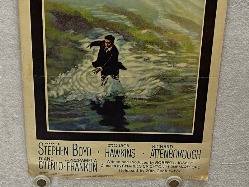 1964 The Third Secret Insert Movie Poster 14 x 36 Stephen Boyd, Jack Hawkins   - TvMovieCards.com