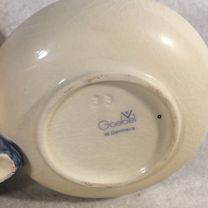Goebel Hummel Figurine # 33 "Joyful" Ashtray TMK5 3.75"   - TvMovieCards.com