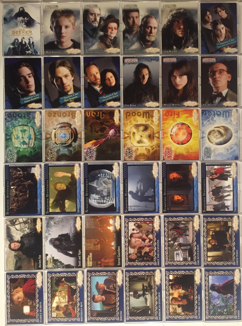 Seeker The Dark Is Rising Base Card Set 72 Cards Inkworks 2007   - TvMovieCards.com