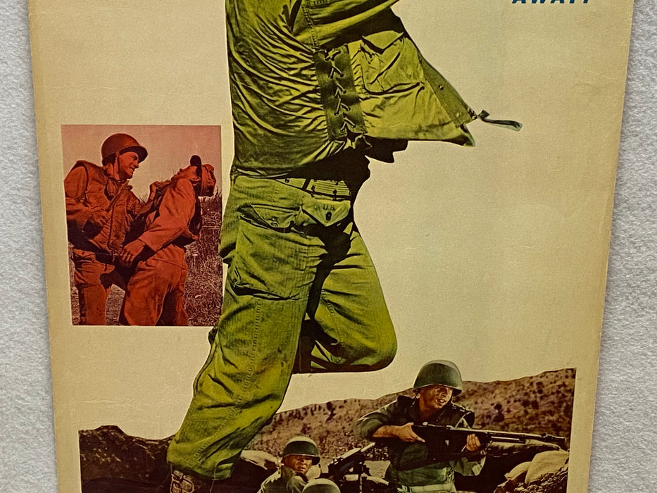 1961 Sniper's Ridge Insert Movie Poster 14 x 36  Jack Ging, Stanley Clements, Jo   - TvMovieCards.com