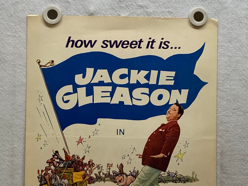 1963 Papa's Delicate Condition Insert Movie Poster 14 x 36 Jackie Gleason   - TvMovieCards.com