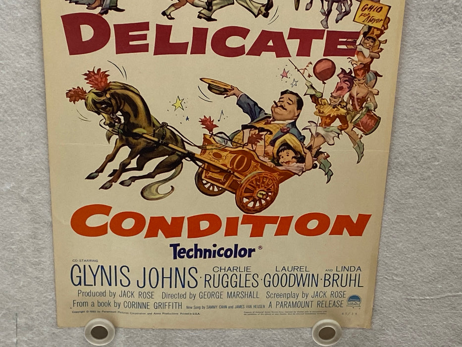 1963 Papa's Delicate Condition Insert Movie Poster 14 x 36 Jackie Gleason   - TvMovieCards.com