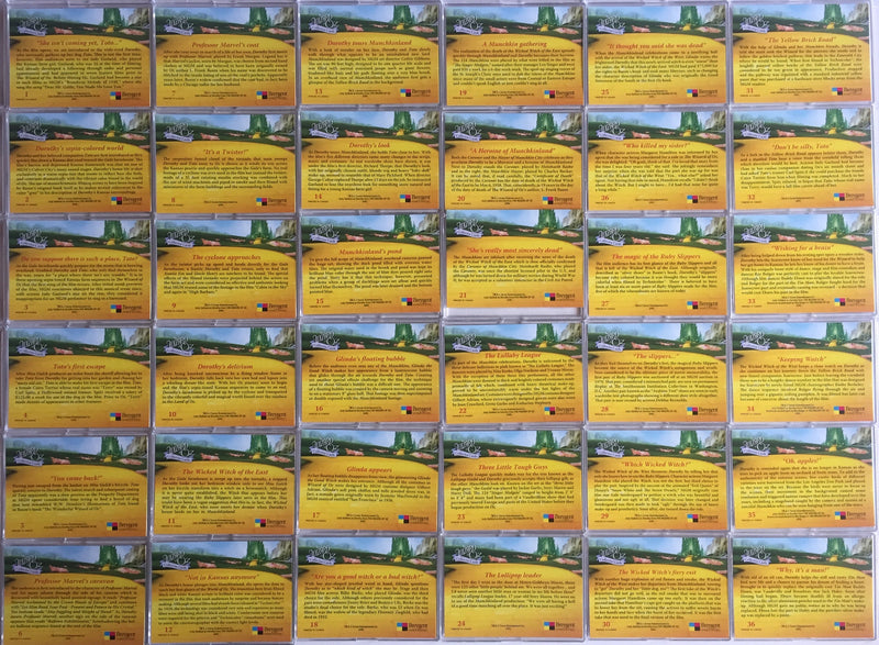 Wizard of Oz Series 1 by Breygent Base Card Set 72 Cards   - TvMovieCards.com