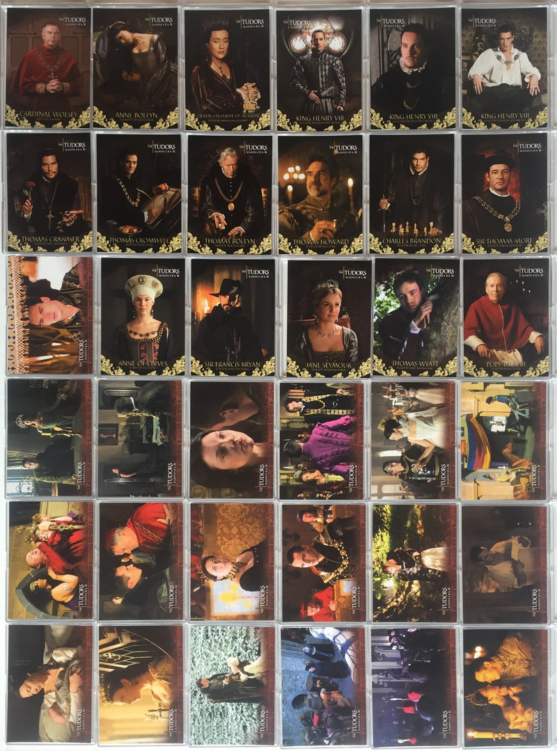 Tudors Seasons I, II and III Base Card Set 72 Cards Breygent 2011   - TvMovieCards.com