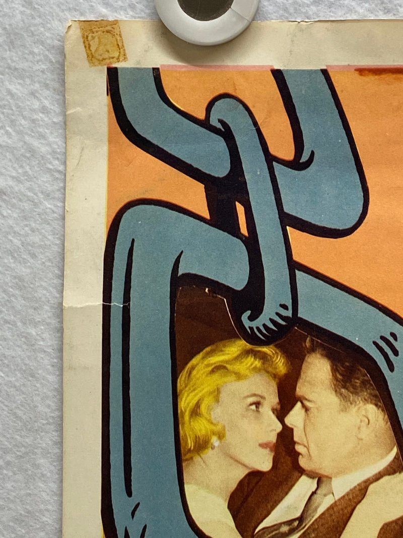 1957 Chain of Evidence Insert Movie Poster 14 x 36 Bill Elliott, Jimmy Lydon   - TvMovieCards.com
