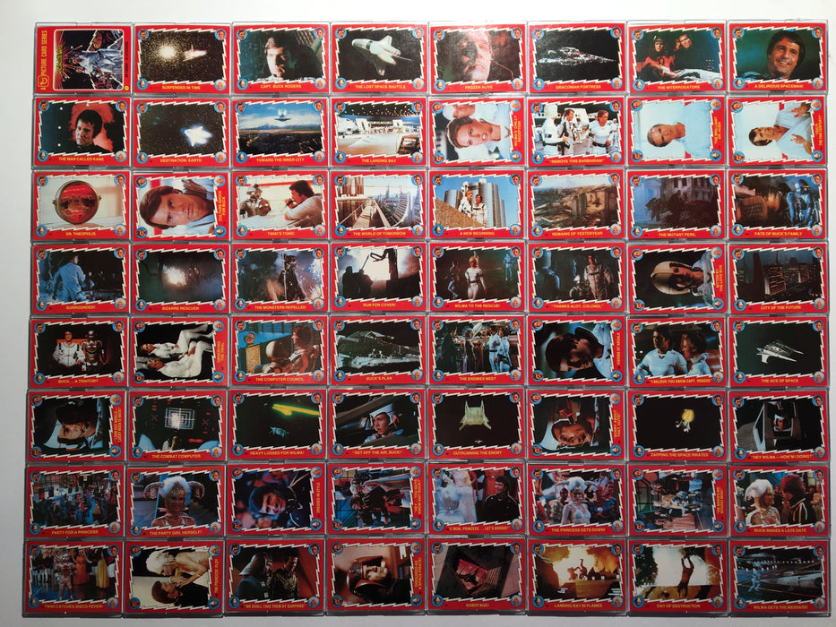 Buck Rogers Vintage Base Trading Card Set 88 Cards Topps 1979   - TvMovieCards.com