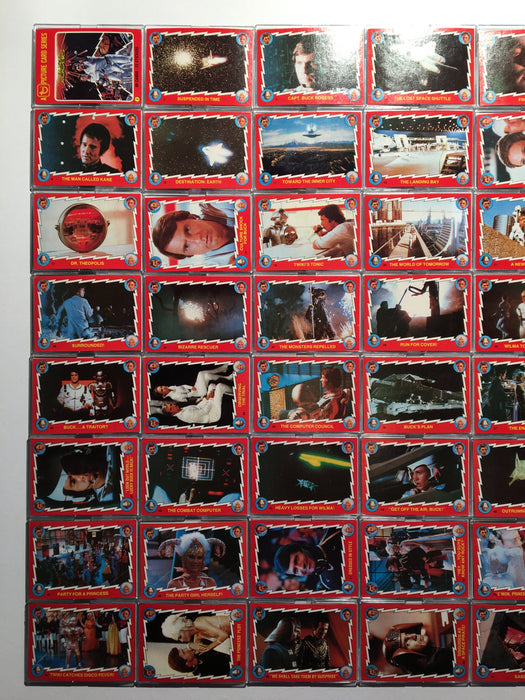 Buck Rogers Vintage Base Trading Card Set 88 Cards Topps 1979   - TvMovieCards.com