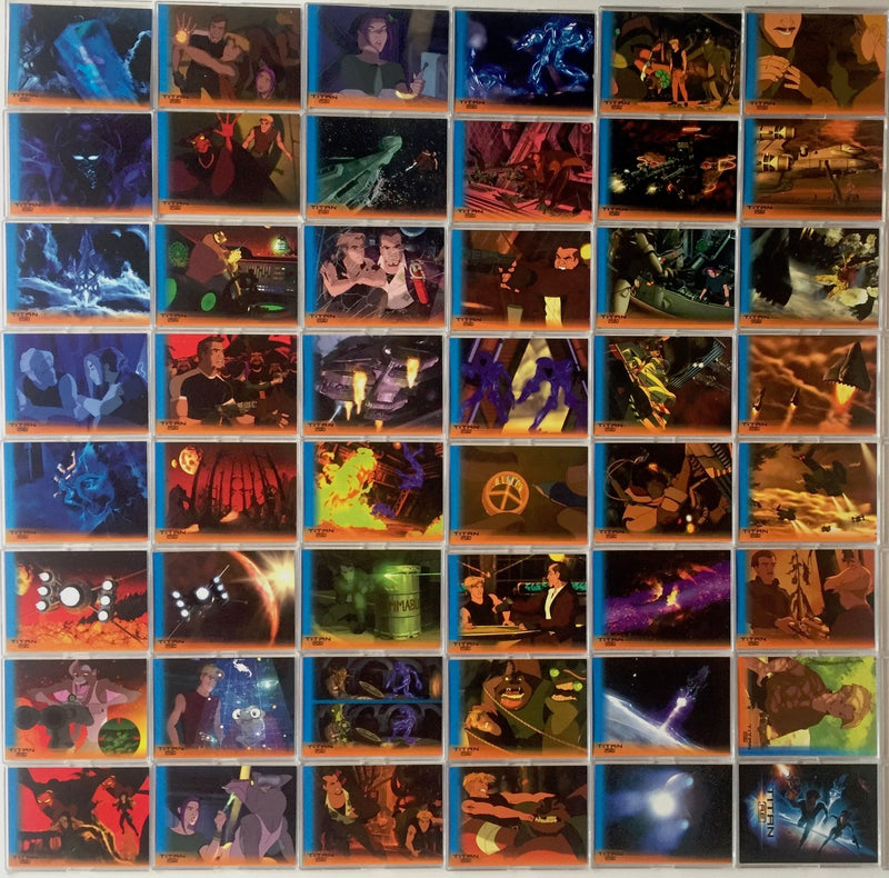 Titan A.E. Base Card Set 90 Cards Inkworks 2000   - TvMovieCards.com