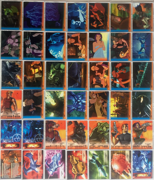 Titan A.E. Base Card Set 90 Cards Inkworks 2000   - TvMovieCards.com