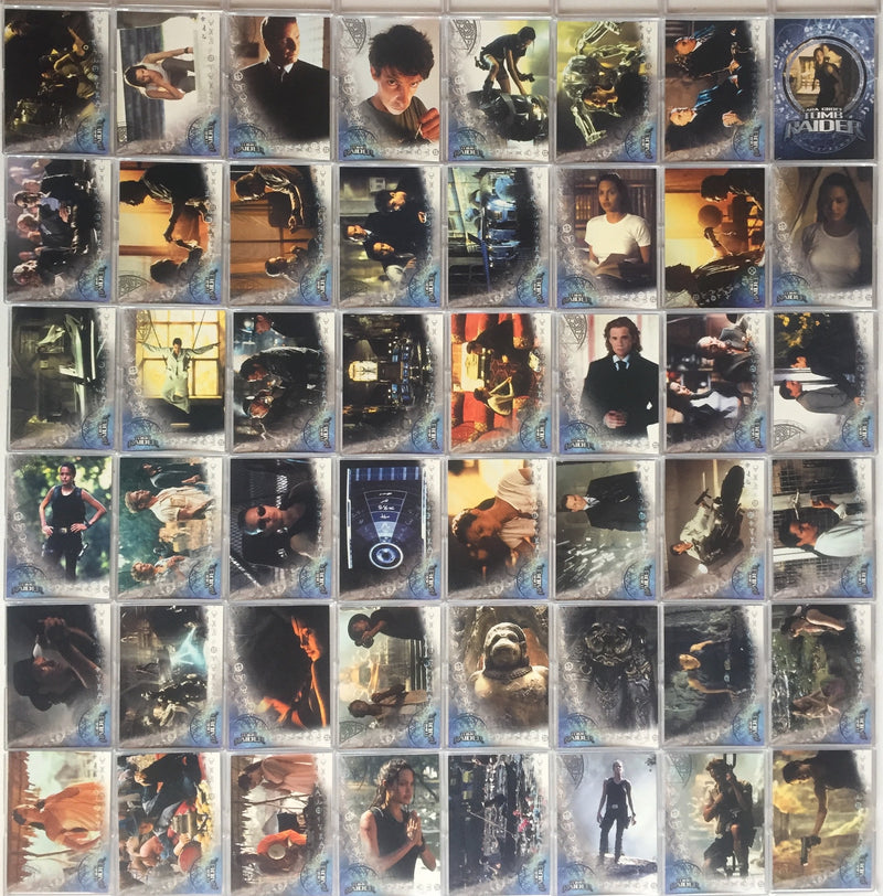 Tomb Raider (Lara Croft) Movie Base Card Set 90 Cards Inkworks 2001   - TvMovieCards.com