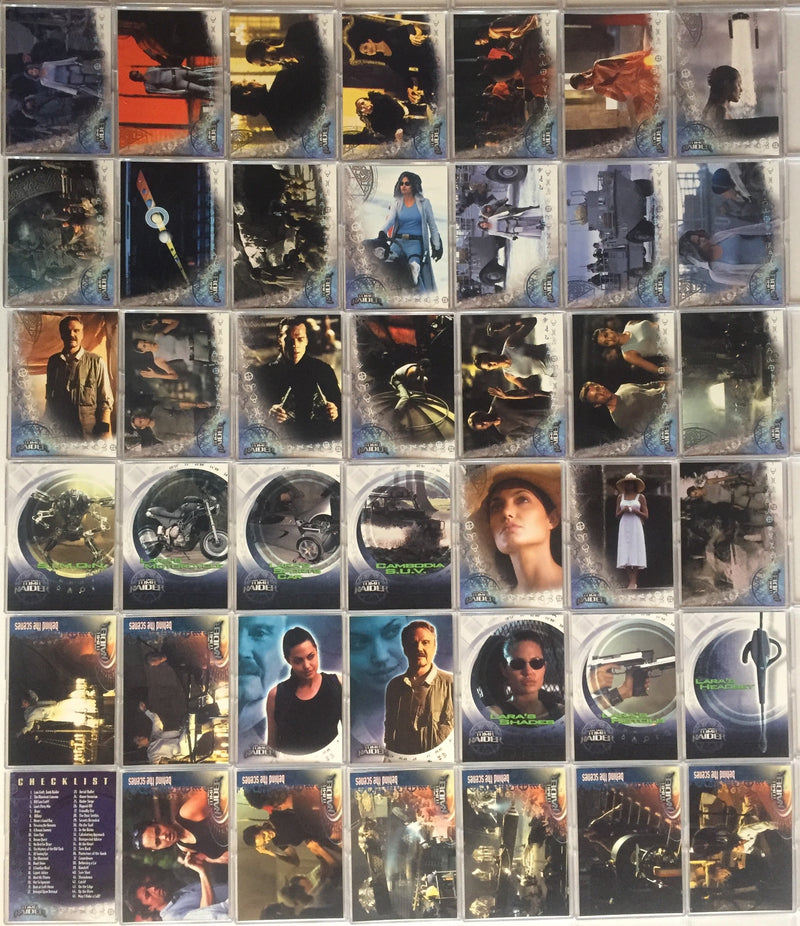 Tomb Raider (Lara Croft) Movie Base Card Set 90 Cards Inkworks 2001   - TvMovieCards.com