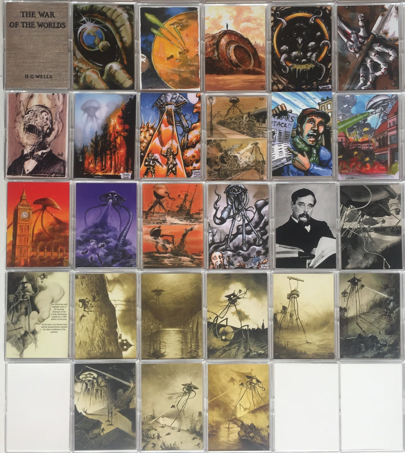 War of the Worlds Book 1 H.G. Wells Base Card Set 27 Cards Cult-Stuff 2013   - TvMovieCards.com