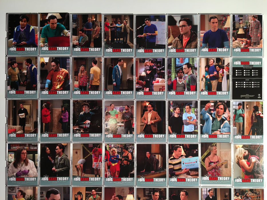 Big Bang Theory Seasons 3 & 4 Base Card Set 68 Cards   - TvMovieCards.com