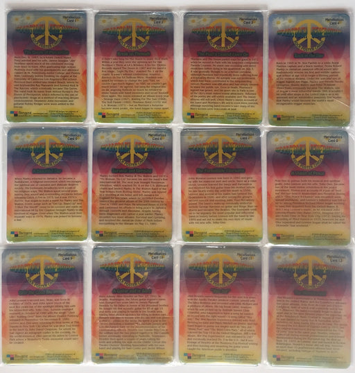 Woodstock Generation Rock Posters Metallogloss Chase Card Set   - TvMovieCards.com