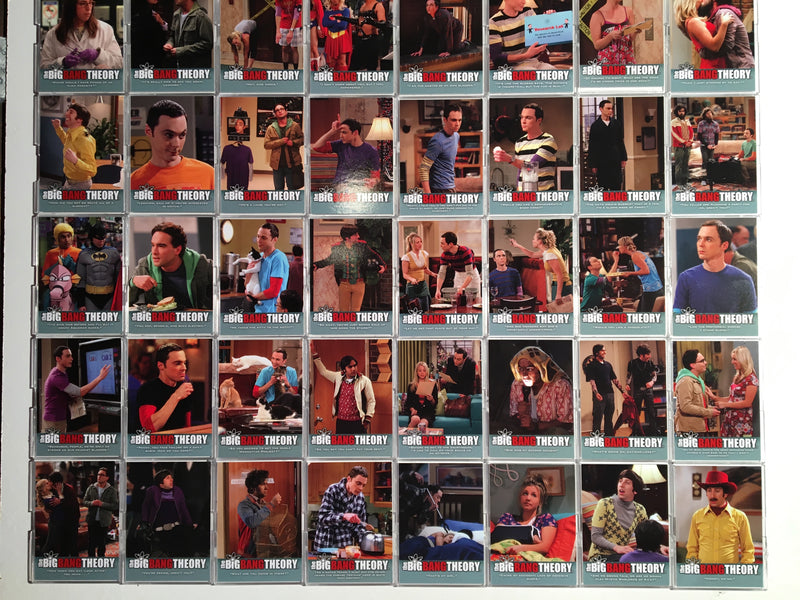 Big Bang Theory Seasons 3 & 4 Base Card Set 68 Cards   - TvMovieCards.com