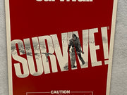 1976 Survive! Insert Movie Poster 14 x 36 Pablo Ferrel, Hugo Stiglitz   - TvMovieCards.com