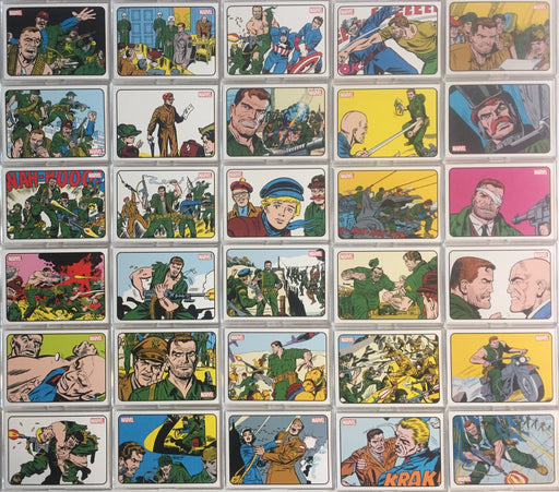 Sgt. Fury and His Howling Commandos 50th Anniversary Base Card Set 30 Cards   - TvMovieCards.com