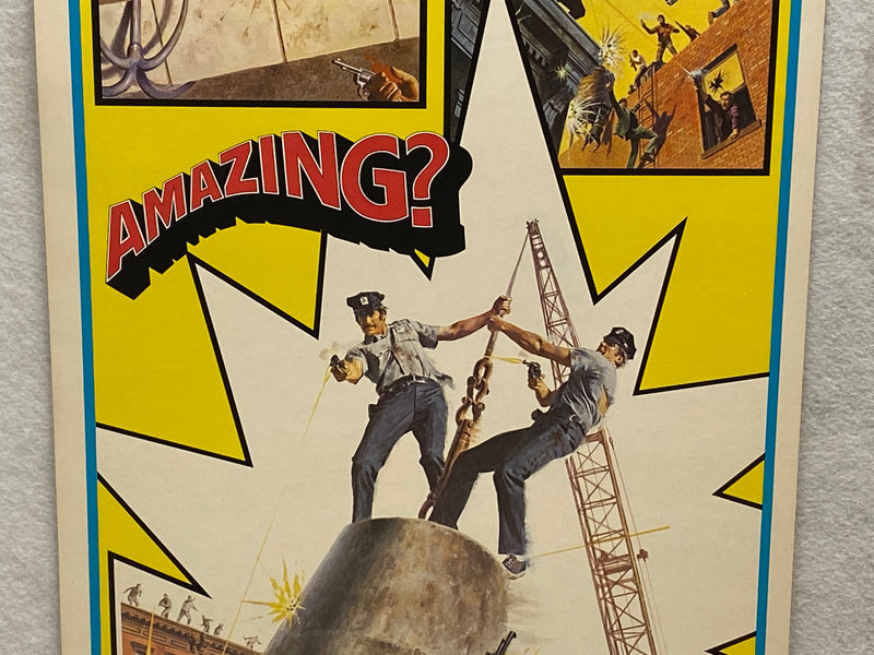 1974 The Super Cops Insert Movie Poster 14 x 36 Ron Leibman, David Selby   - TvMovieCards.com