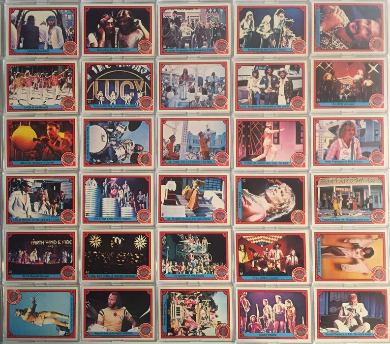 Sgt. Peppers Lonely Hearts Club Band Vintage Card Set 66 Cards Donruss 1978   - TvMovieCards.com